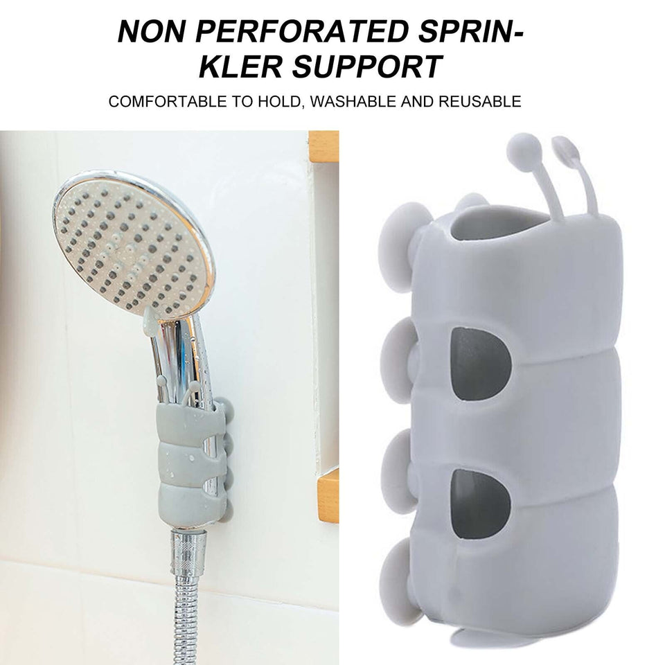 Caterpillar Suction Shower Head Holder (Pack of 2 Pcs) - NightBug.pk