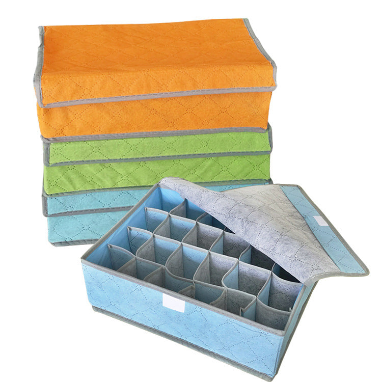 24 Pocket Socks Organizer Box - NightBug.pk