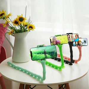 Portable Caterpillar: Ultra-Flexible Phone Holder - NightBug.pk