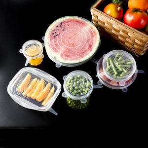 Multipurpose Silicone Lid (6 PCS) - NightBug.pk