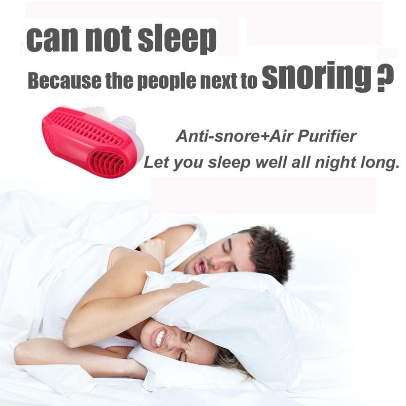 2 in 1 Anti Snoring Air Purifier Device - NightBug.pk