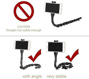 Portable Caterpillar: Ultra-Flexible Phone Holder - NightBug.pk