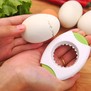 2-in-1 Egg Shell Opener & Slicer - NightBug.pk