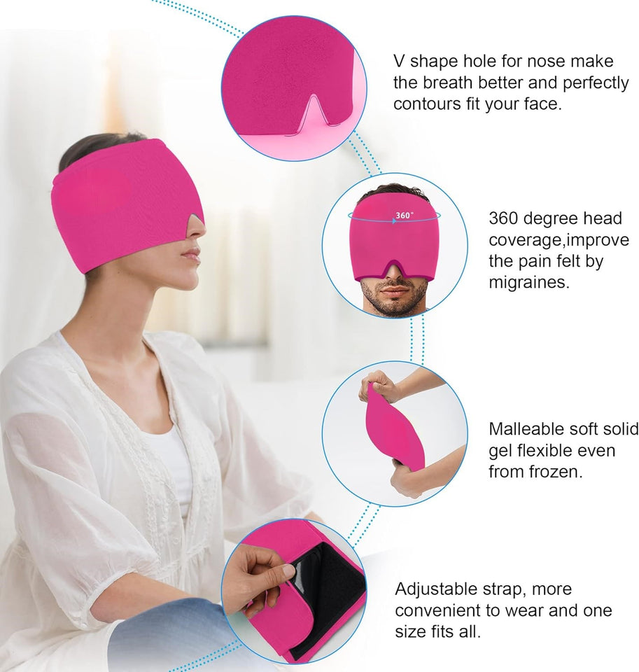 Migraine Relief Massaging Gel Cap