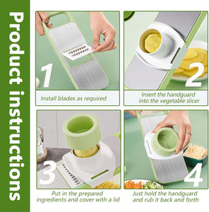 Multipurpose Vegetable Slicer Cutt Set