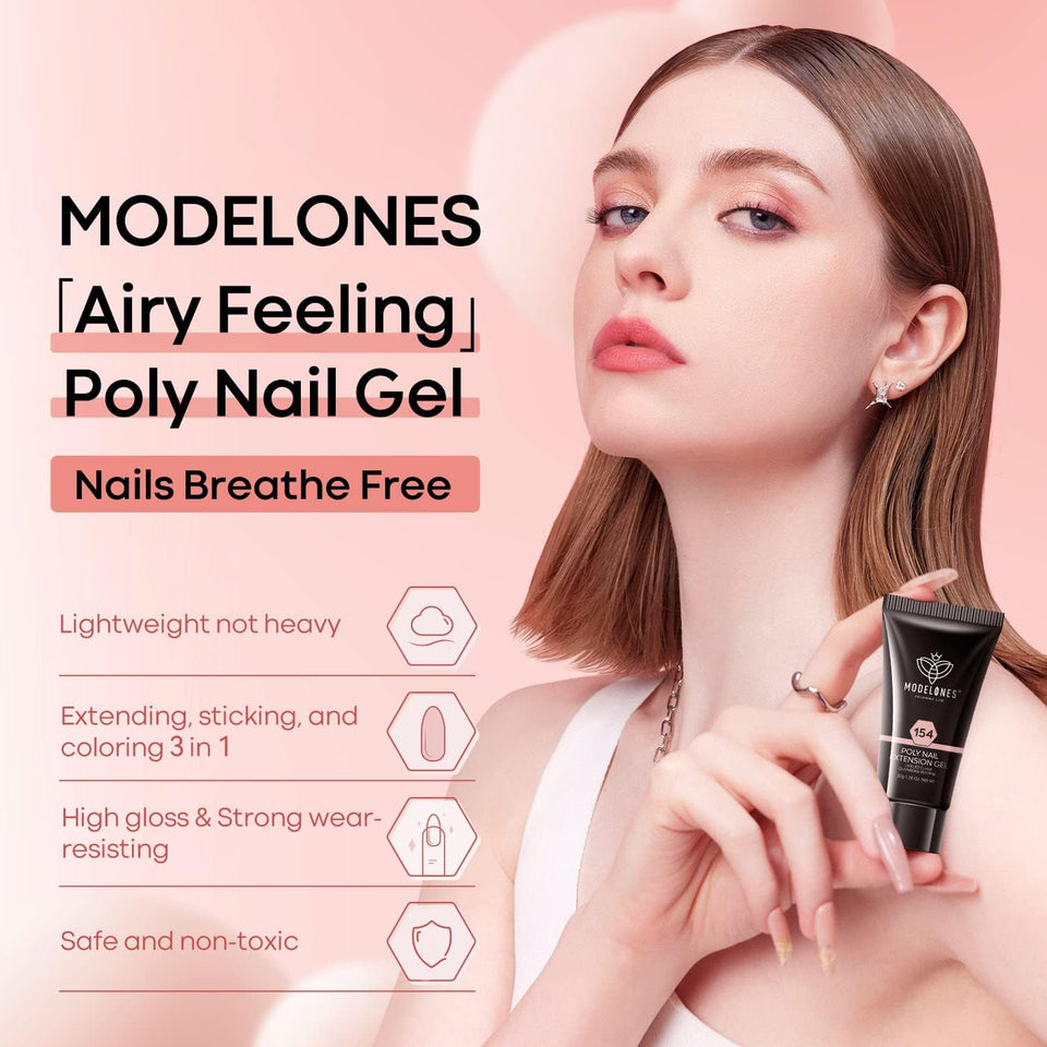 Glamorous Nail Enhancement Poly Gel