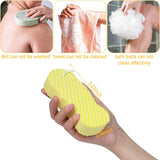 Exfoliating Super Soft Bath Sponge (Pack of 2 pcs) - NightBug.pk