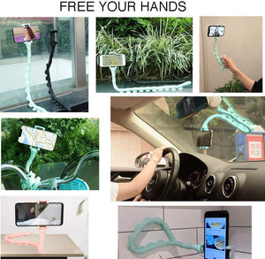 Portable Caterpillar: Ultra-Flexible Phone Holder - NightBug.pk