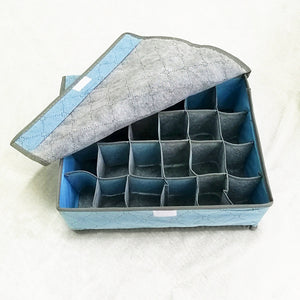 24 Pocket Socks Organizer Box - NightBug.pk