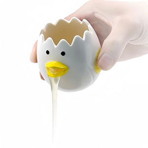 Cute Chicken Shape Egg White Yolk Separator - NightBug.pk