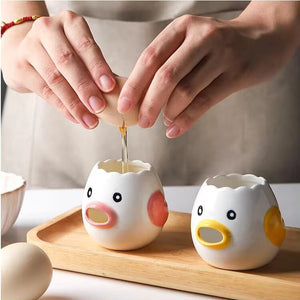 Cute Chicken Shape Egg White Yolk Separator - NightBug.pk