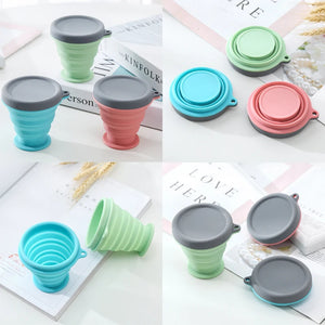 PORTABLE SILICONE CUP FOR TRAVEL - NightBug.pk