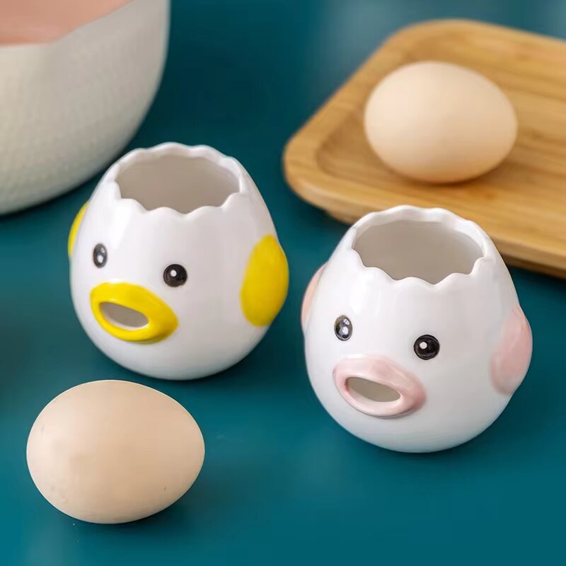 Cute Chicken Shape Egg White Yolk Separator - NightBug.pk