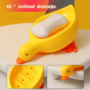 Cute Duck Shaped Soap Dish - NightBug.pk