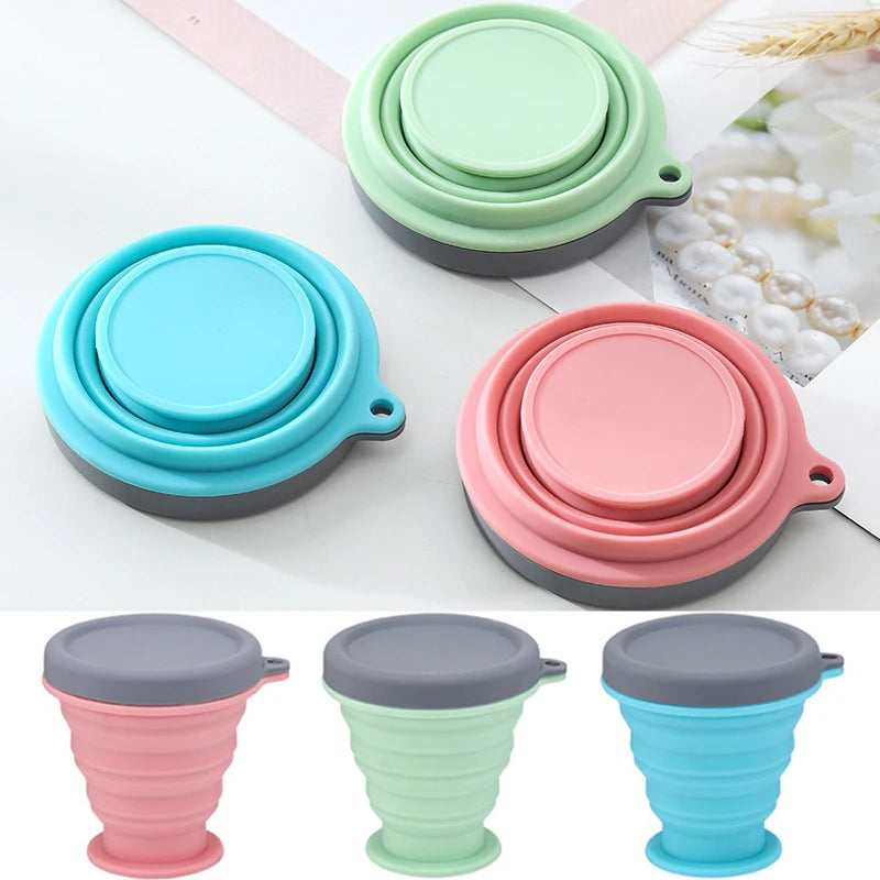 PORTABLE SILICONE CUP FOR TRAVEL - NightBug.pk