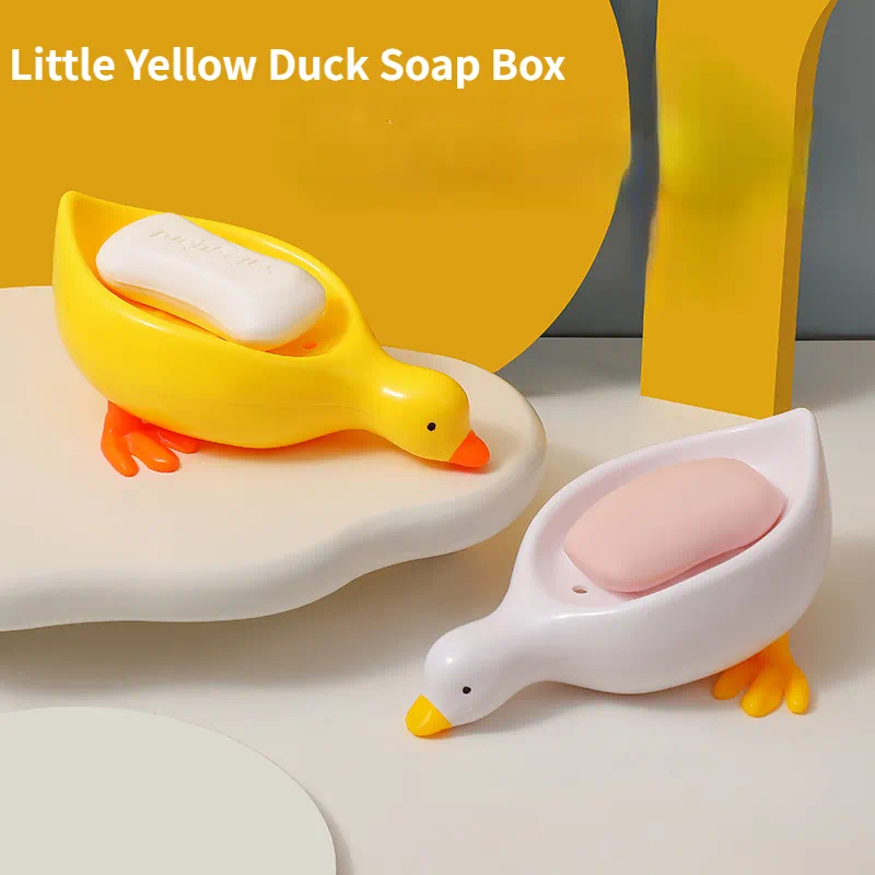 Cute Duck Shaped Soap Dish - NightBug.pk