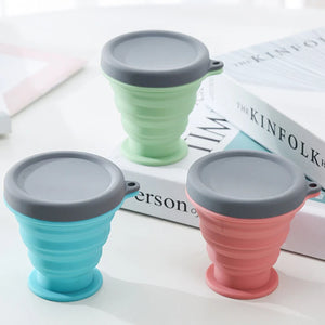 PORTABLE SILICONE CUP FOR TRAVEL - NightBug.pk