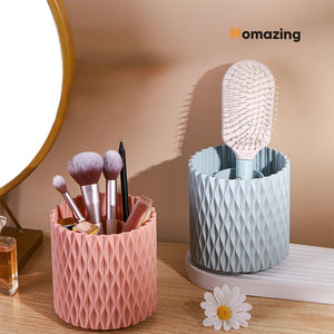 Makeup Brush Organizer Holder Rotate Base - NightBug.pk