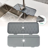 Multi-Purpose Silicone Faucet Draining Mat - NightBug.pk