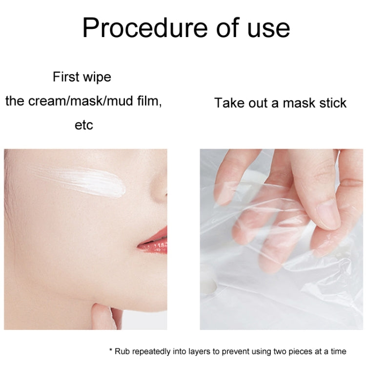 10packs Beauty Salon Plastic Disposable Face Mask