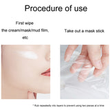 10packs Beauty Salon Plastic Disposable Face Mask